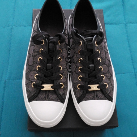 coach empire outline signature c sneakers